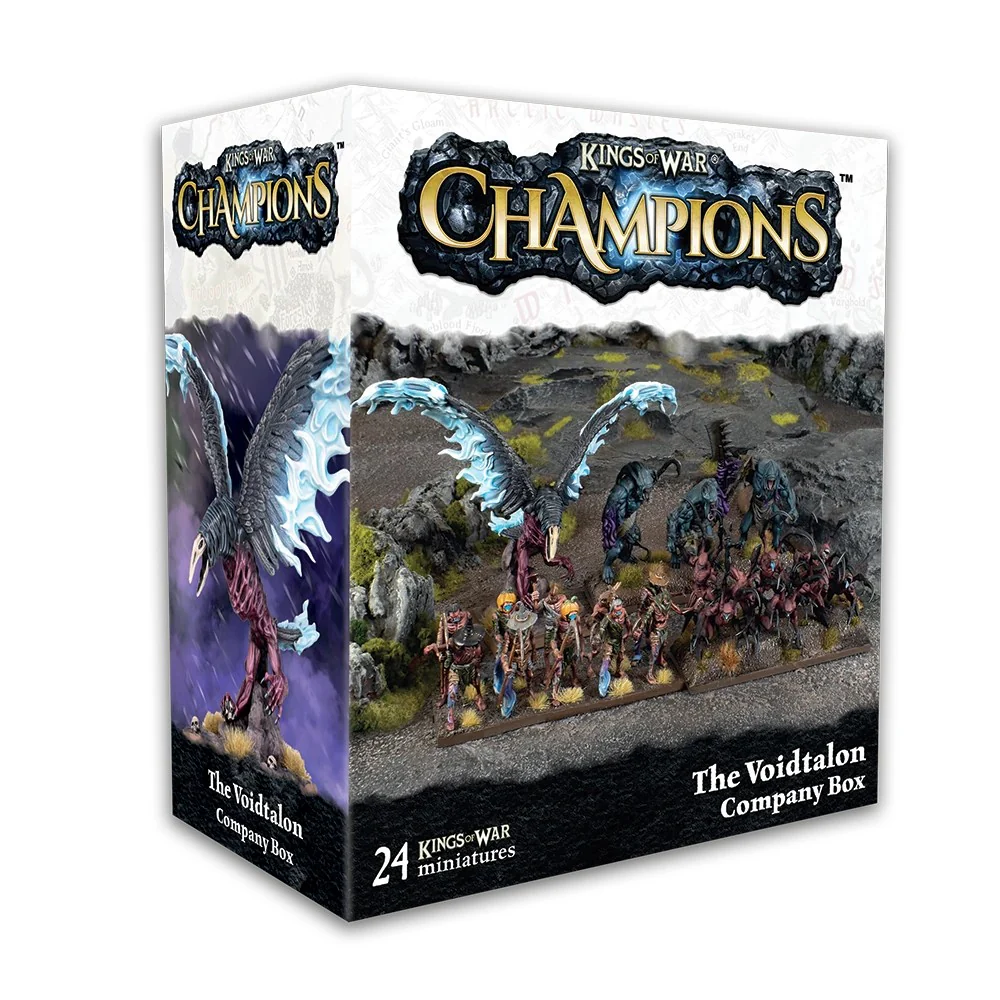 Mantic Games - Kings of War Champions: The Void Talon Company Box Miniatures (MGKWNS107)