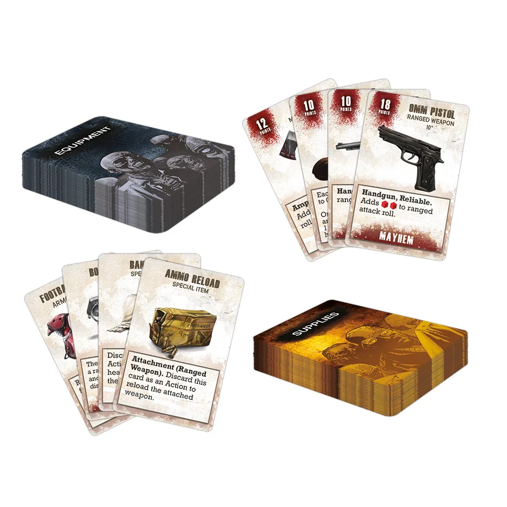Mantic The Walking Dead 2024 Equipment Deck