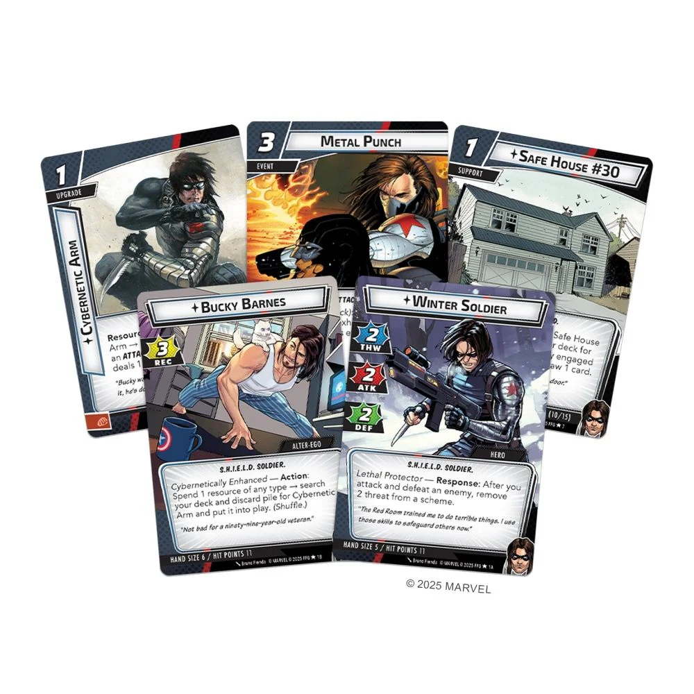 Marvel Champions: The Card Game – Winter Soldier Hero Pack - Image 2