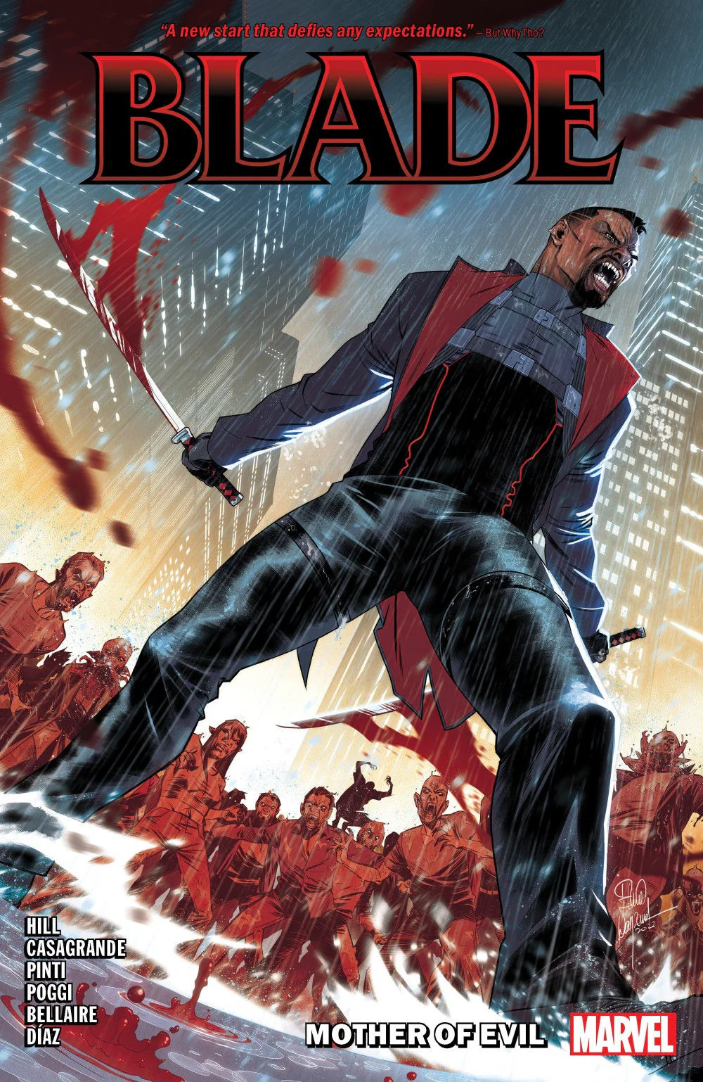 Marvel Comics Blade Vol. 1 Mother of Evil Graphic Novel