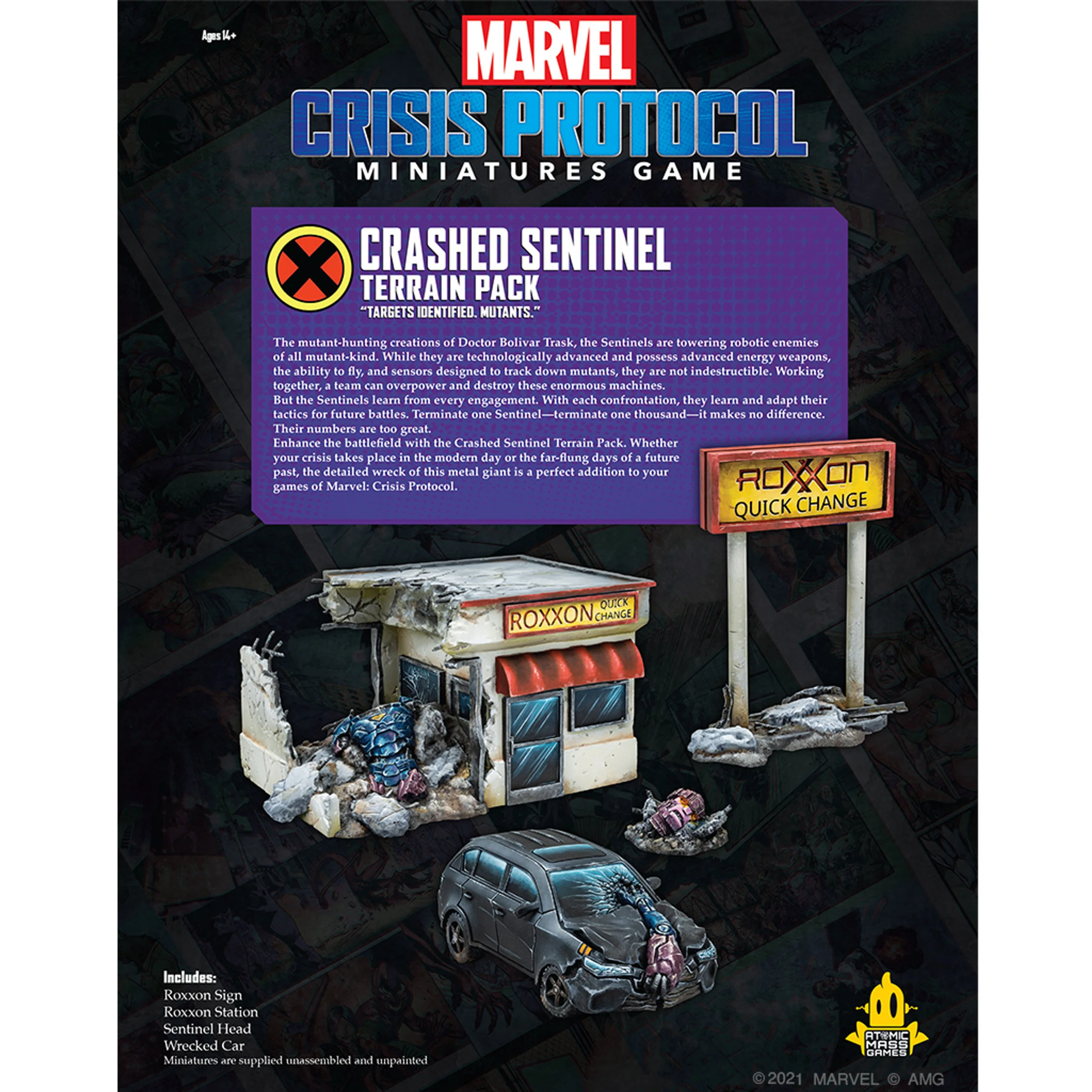 Marvel: Crisis Protocol - Crashed Sentinel Terrain (CP44) - Image 2