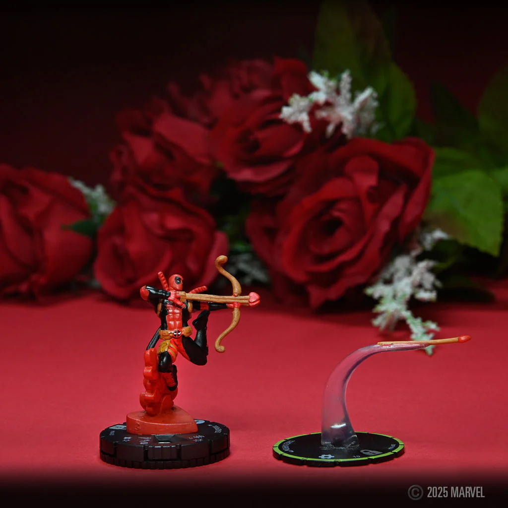 Marvel HeroClix Iconix: Cupid Deadpool Figure - Image 5