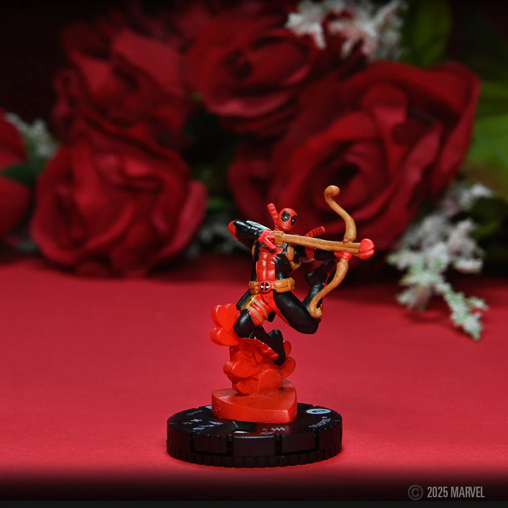 Marvel HeroClix Iconix: Cupid Deadpool Figure - Image 6