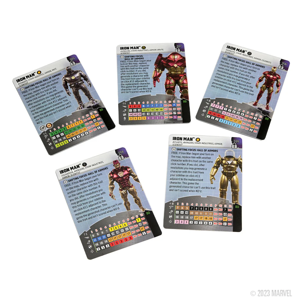 Marvel HeroClix Iconix: Iron Man's Hall of Armor (WZK84891) - Image 8