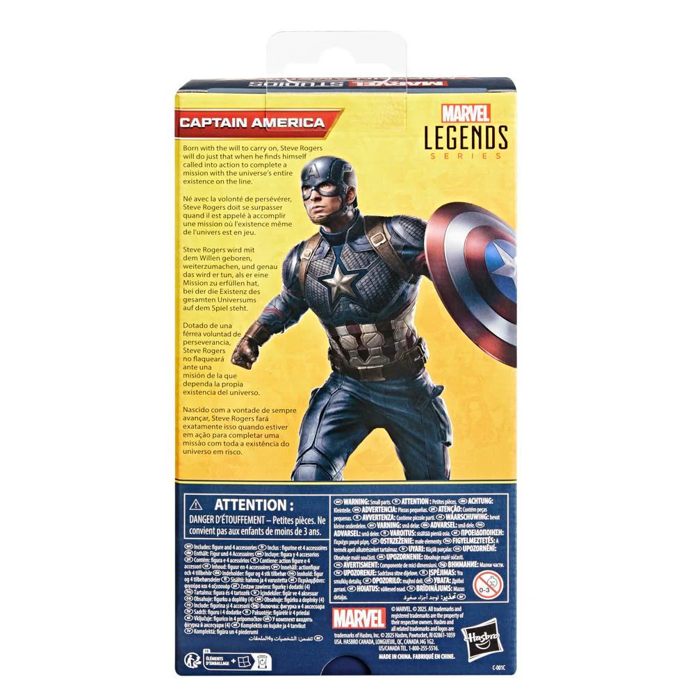 Marvel Legends Series Captain America Action Figure - Image 2