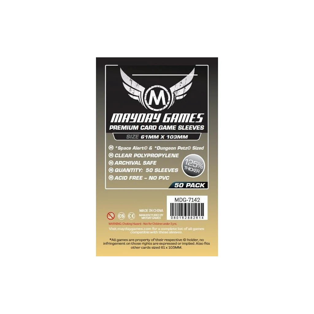 Mayday - Premium Space Card Sleeve - 61x103mm