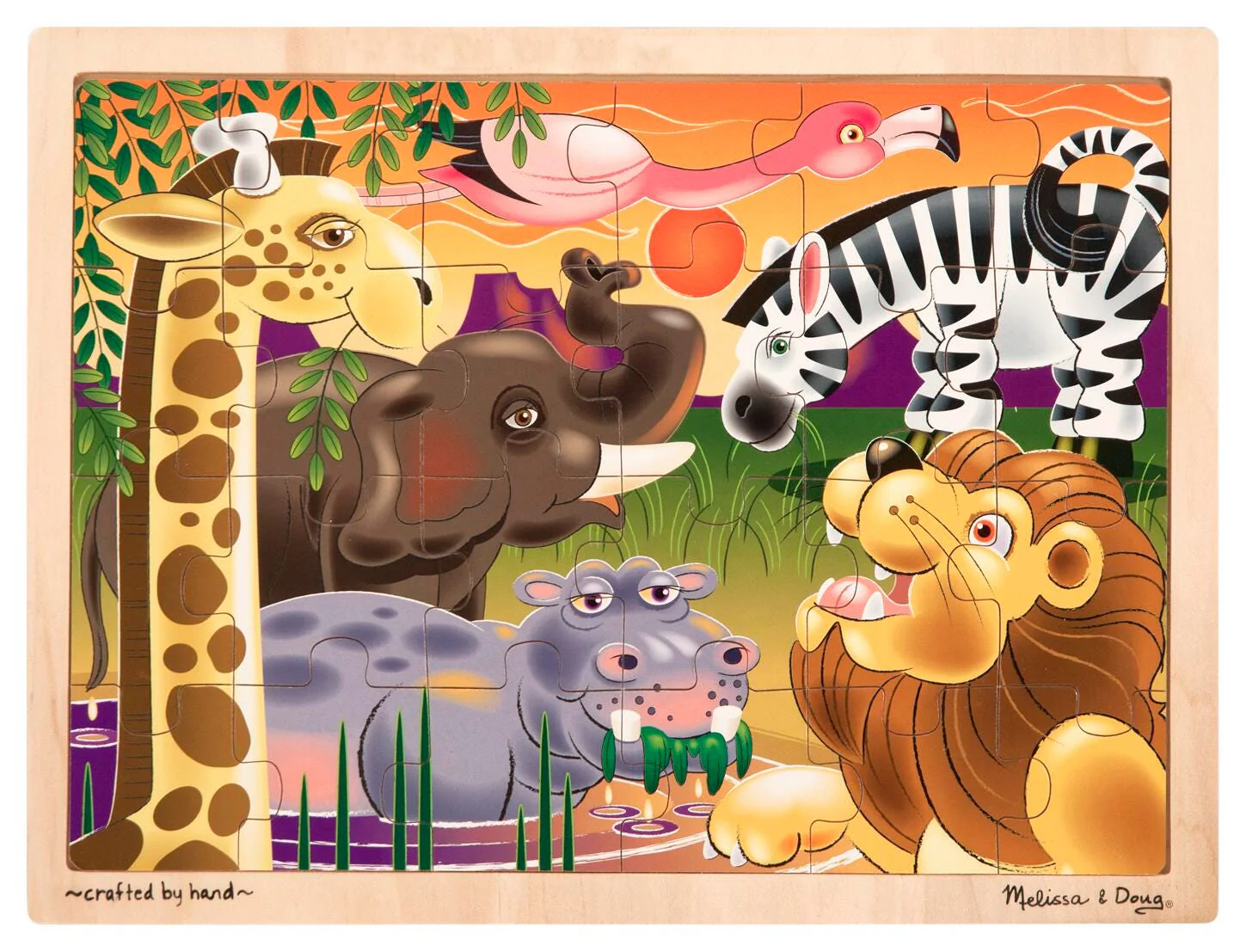 M&D African Plains 24 Piece Jigsaw