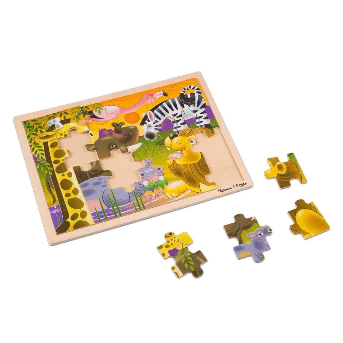 M&D African Plains 24 Piece Jigsaw - Image 2