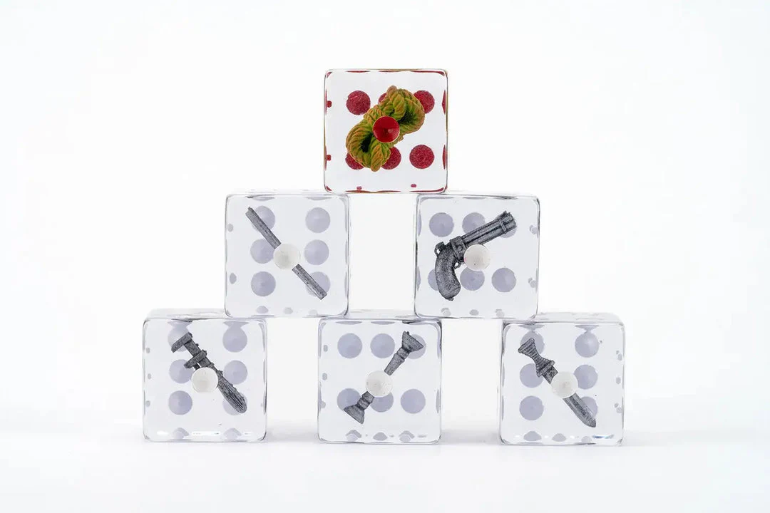 MDG Clue 22mm Oversized Dice and Weapon set - Image 4