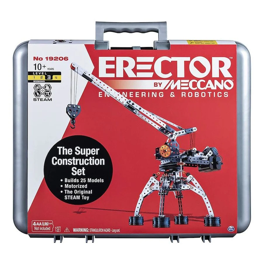 Meccano 25 in 1 Construction Set in case