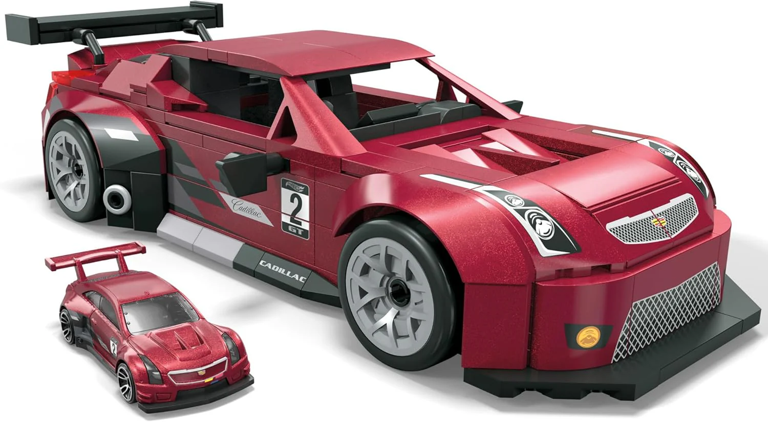 Mega Blocks Hot Wheels Cadillac ATS-VR Building Kit - Image 2