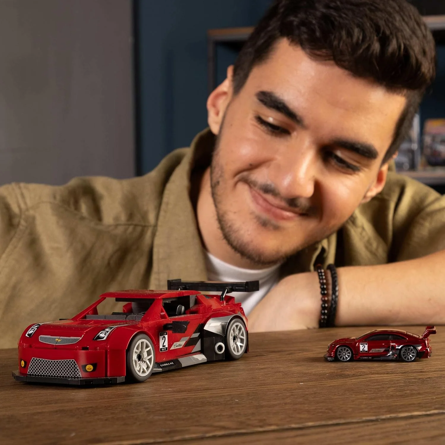 Mega Blocks Hot Wheels Cadillac ATS-VR Building Kit - Image 5