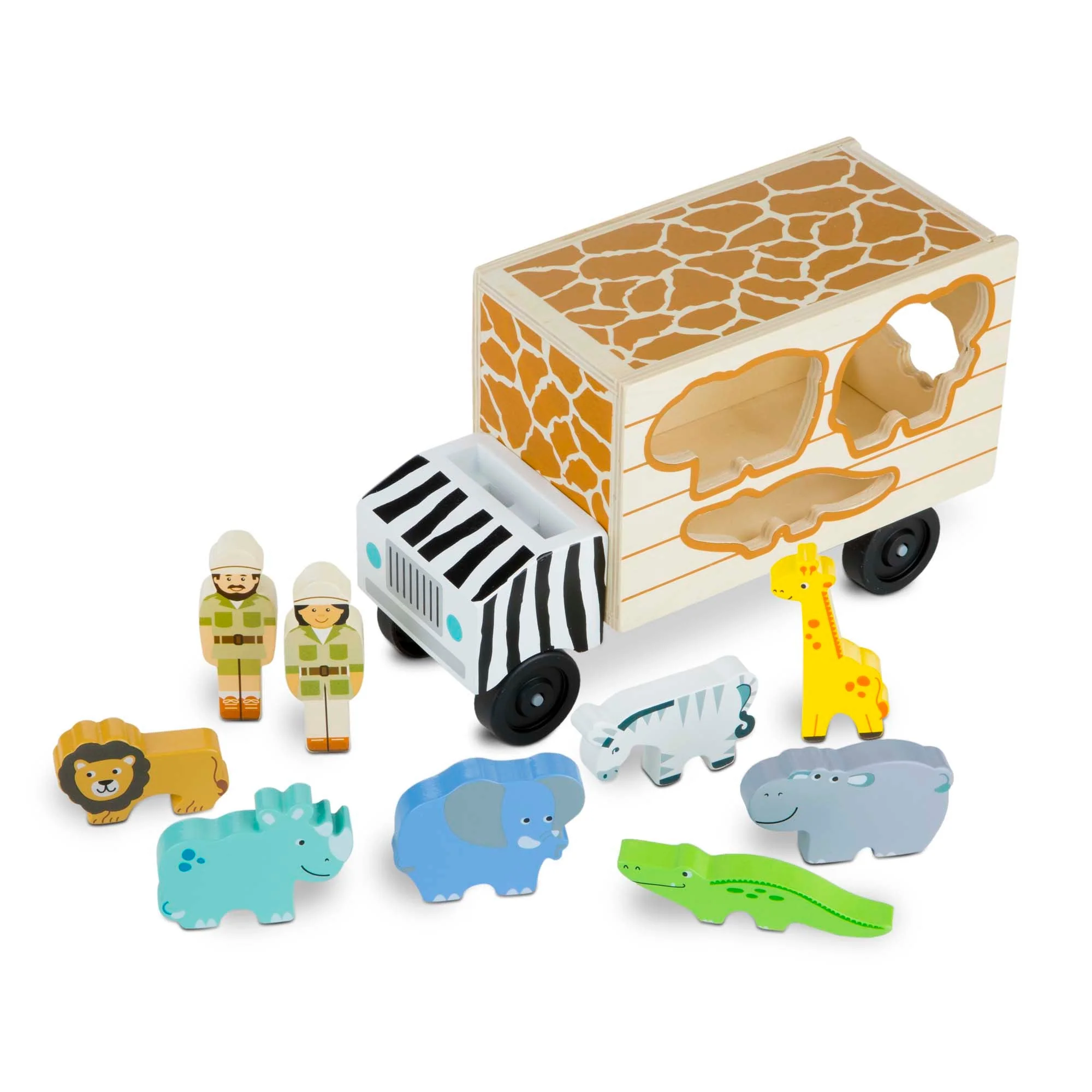 Melissa & Doug - Animal Rescue Shape Sorting Truck - Image 2