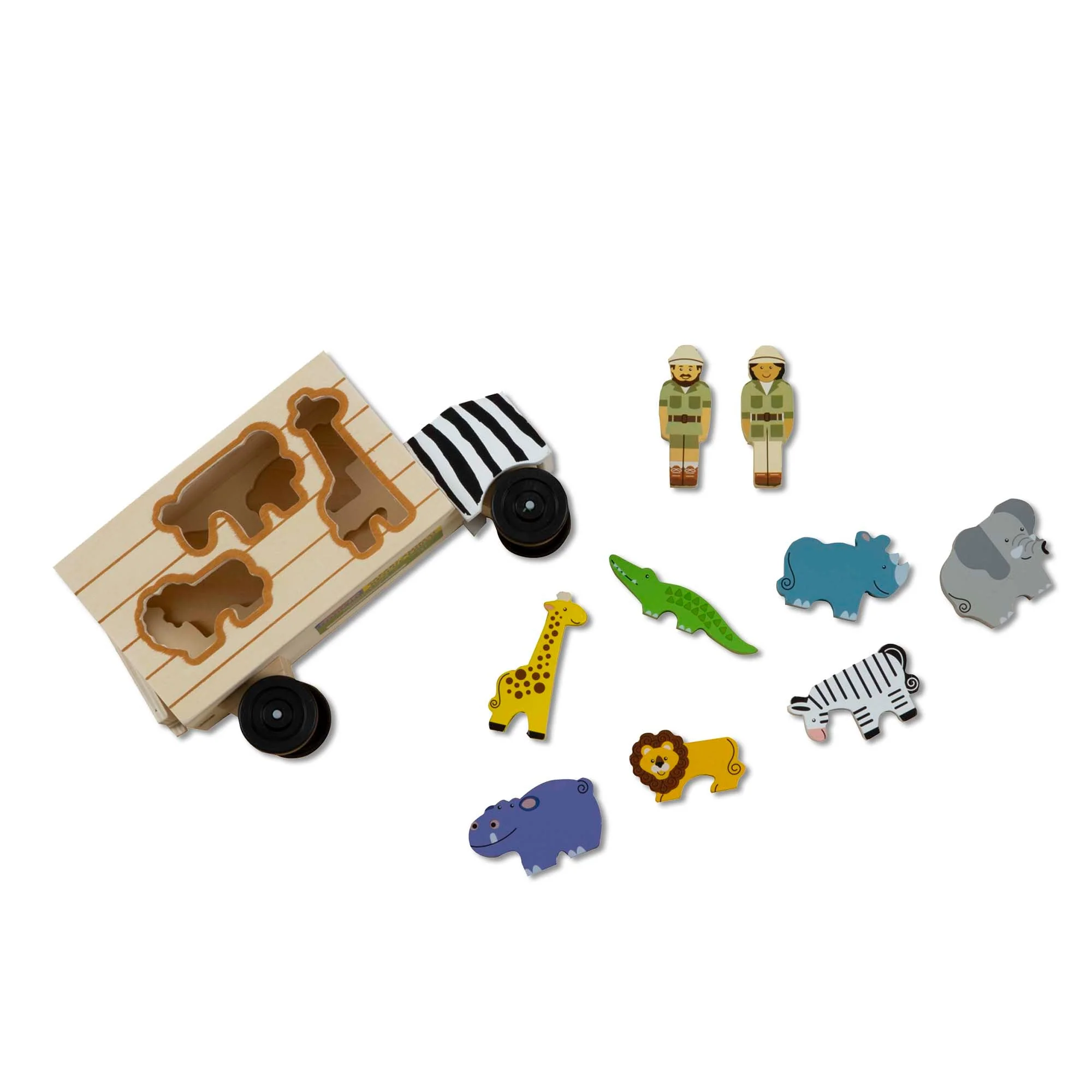 Melissa & Doug - Animal Rescue Shape Sorting Truck - Image 3