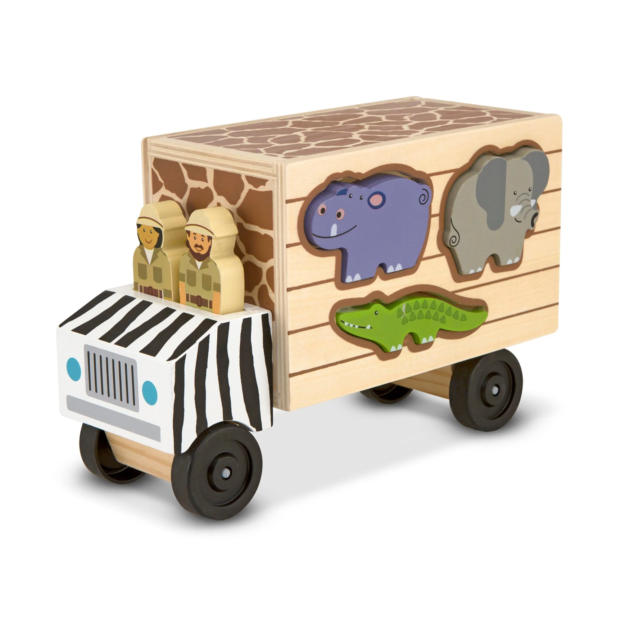 Melissa & Doug - Animal Rescue Shape Sorting Truck - Image 5