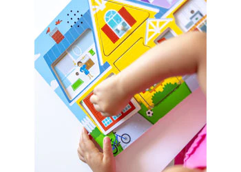 Melissa & Doug - Around the House Sound Puzzle 8 Pieces - Image 3