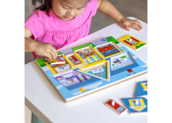 Melissa & Doug - Around the House Sound Puzzle 8 Pieces - Image 7