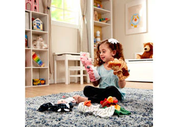 Melissa & Doug - Barn Buddies Hand Puppets 6 Pieces - Image 5