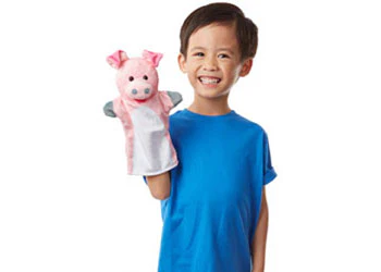 Melissa & Doug - Barn Buddies Hand Puppets 6 Pieces - Image 6