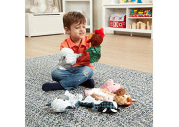 Melissa & Doug - Barn Buddies Hand Puppets 6 Pieces - Image 7
