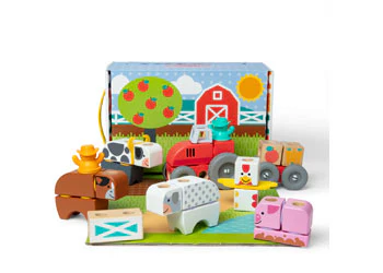 Melissa & Doug - Blockables Farm Play Set - Image 2