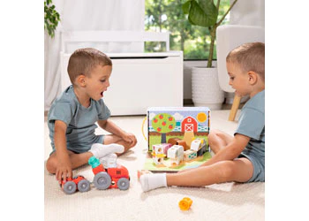 Melissa & Doug - Blockables Farm Play Set - Image 7