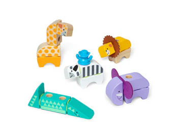 Melissa & Doug - Blockables Safari Play Set - Image 3