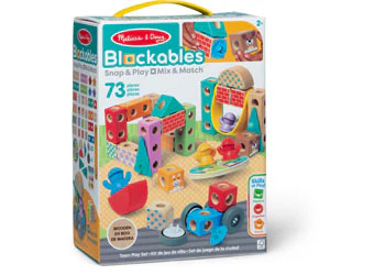 Melissa & Doug - Blockables Town Play Set