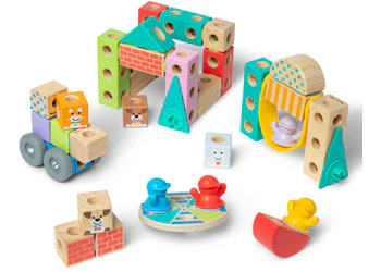 Melissa & Doug - Blockables Town Play Set - Image 3
