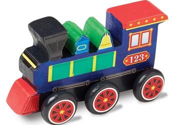 Melissa & Doug - Created by Me! Wooden Train - Image 2