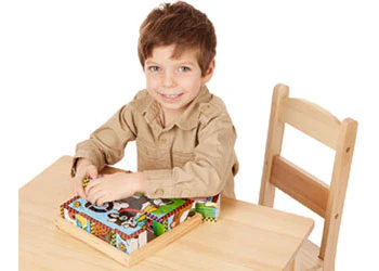 Melissa & Doug - Cube Puzzle - Farm 16 Pieces - Image 2