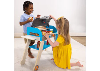 Melissa & Doug - Deluxe Grill & Pizza Oven Play Set - Image 6