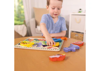 Melissa & Doug - Dinosaurs Chunky Puzzle - Image 7