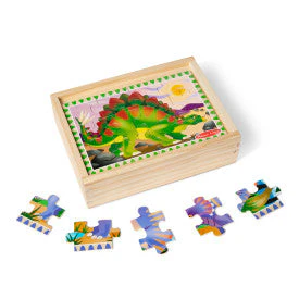 Melissa & Doug - Dinosaurs Puzzles in a Box - Image 2