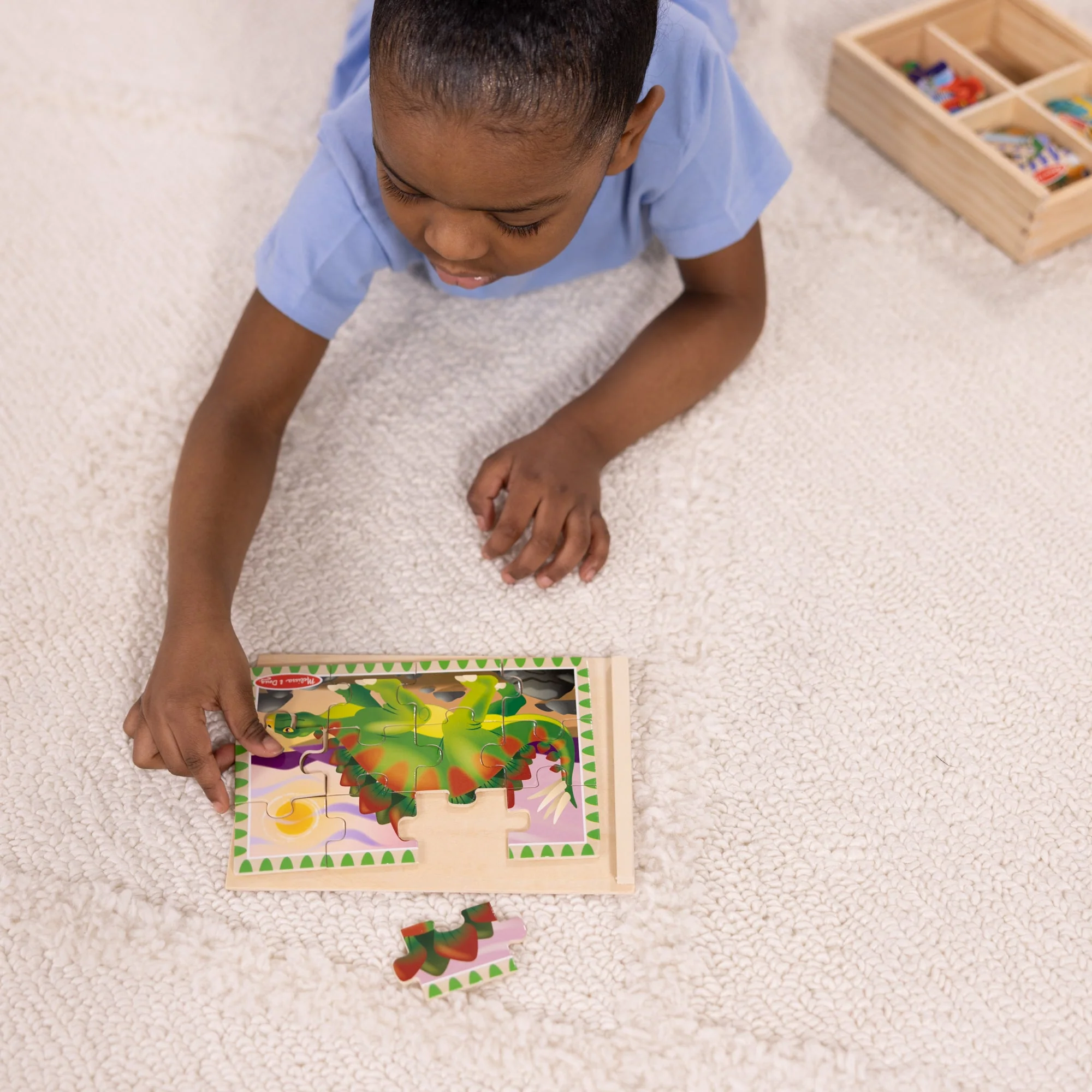 Melissa & Doug - Dinosaurs Puzzles in a Box - Image 4