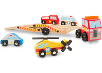 Melissa & Doug - Emergency Vehicle Carrier - Image 4