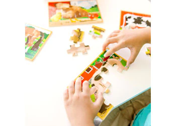 Melissa & Doug - Farm Puzzles In A Box - Image 7