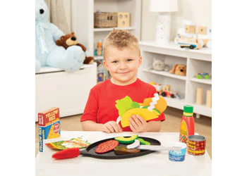 Melissa & Doug - Fill & Fold Taco & Tortilla Set - Image 3