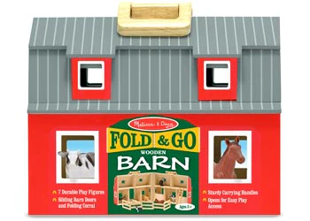 Melissa & Doug - Fold And Go Barn - Image 2