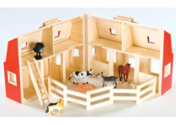 Melissa & Doug - Fold And Go Barn - Image 5