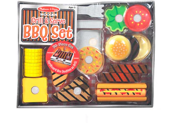 Melissa & Doug - Grill Serve BBQ Set