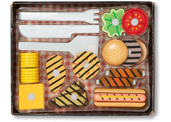 Melissa & Doug - Grill Serve BBQ Set - Image 2