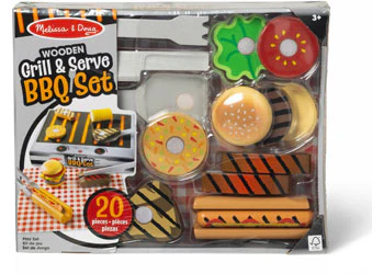 Melissa & Doug - Grill Serve BBQ Set - Image 3