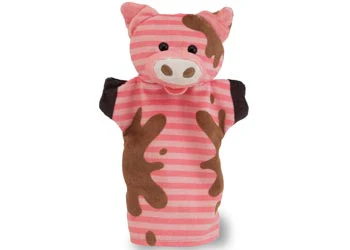 Melissa & Doug - Hand Puppets - Farm Friends - Image 3