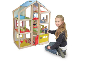 Melissa & Doug - Hi-Rise Dollhouse - Image 2