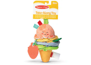 Melissa & Doug - Ice Cream Take-Along Pull Toy - Image 4