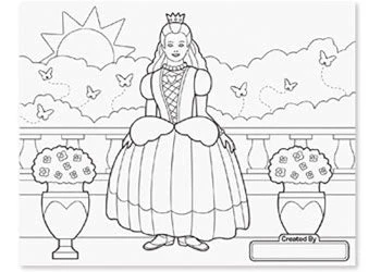 Melissa & Doug - Jumbo Colouring Pad - Pink - Image 3