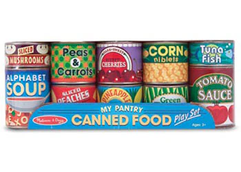 Melissa & Doug - Let's Play House! Grocery Cans
