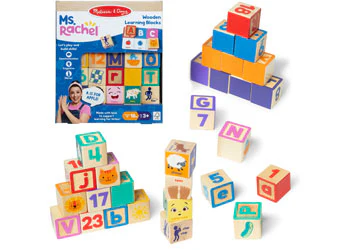 Melissa & Doug - Ms. Rachel Blocks + Activity Cards - Image 2
