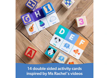 Melissa & Doug - Ms. Rachel Blocks + Activity Cards - Image 7
